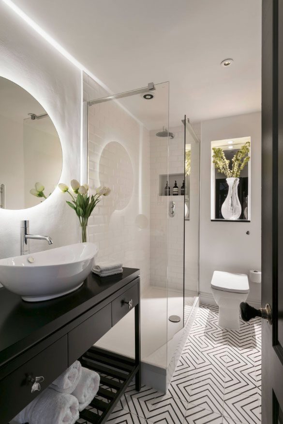 Illuminating & Creative LED Mirror Design Ideas - Sebring Design Build