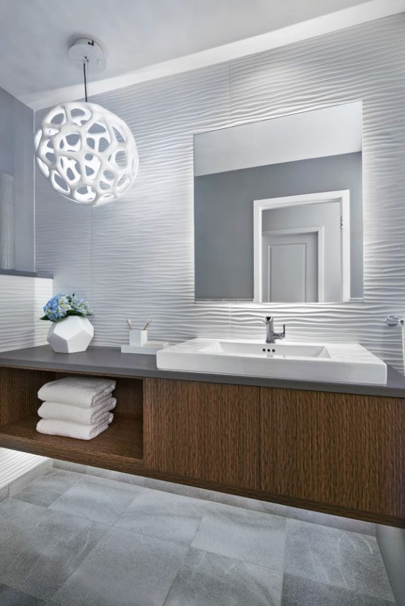 Illuminating & Creative LED Mirror Design Ideas - Sebring Design Build
