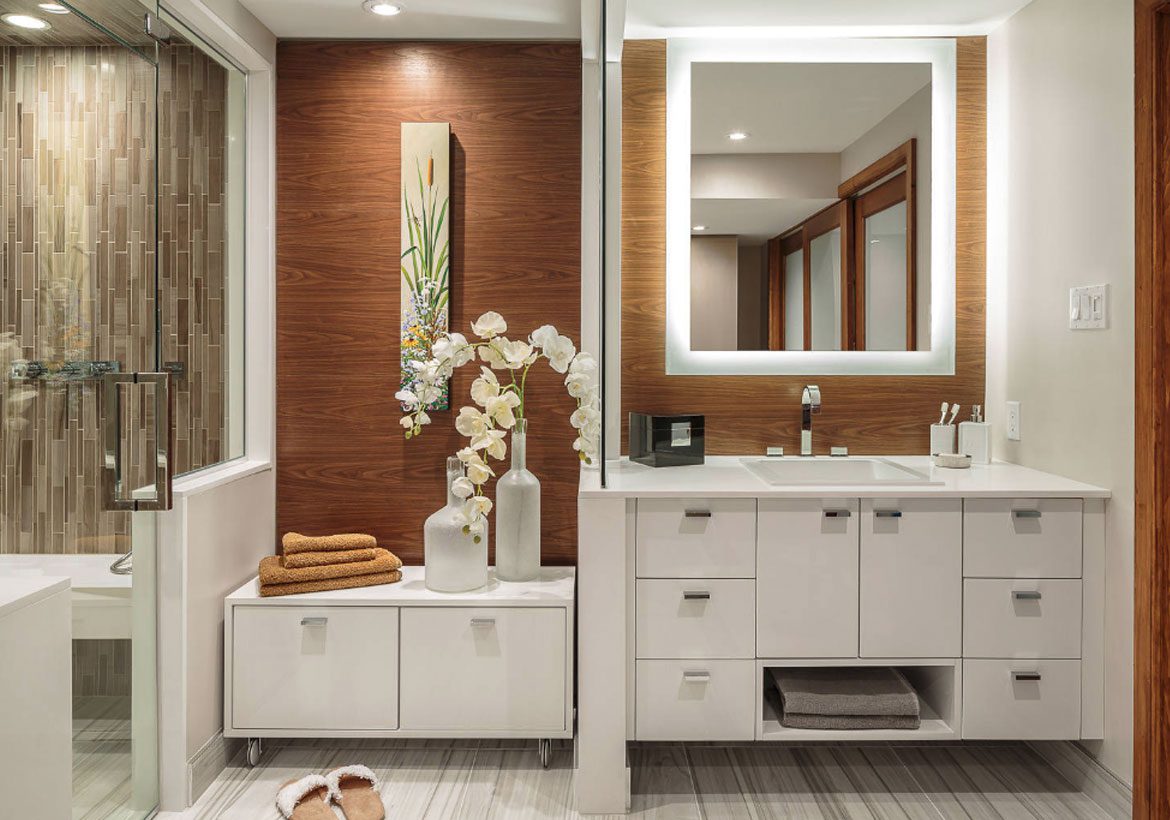 Illuminating & Creative LED Mirror Design Ideas - Sebring Design Build