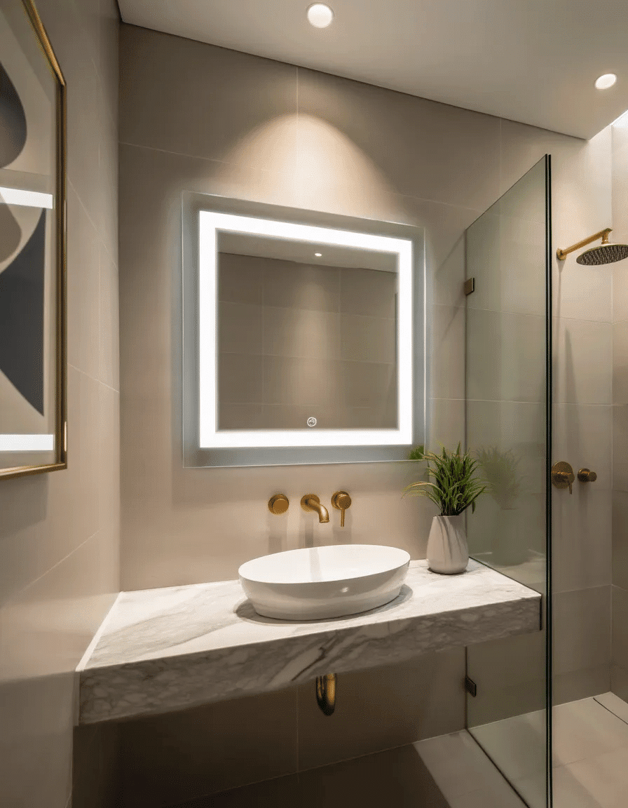 Premium LED Mirror India – High-Quality Lighted Mirror for Bathrooms 1