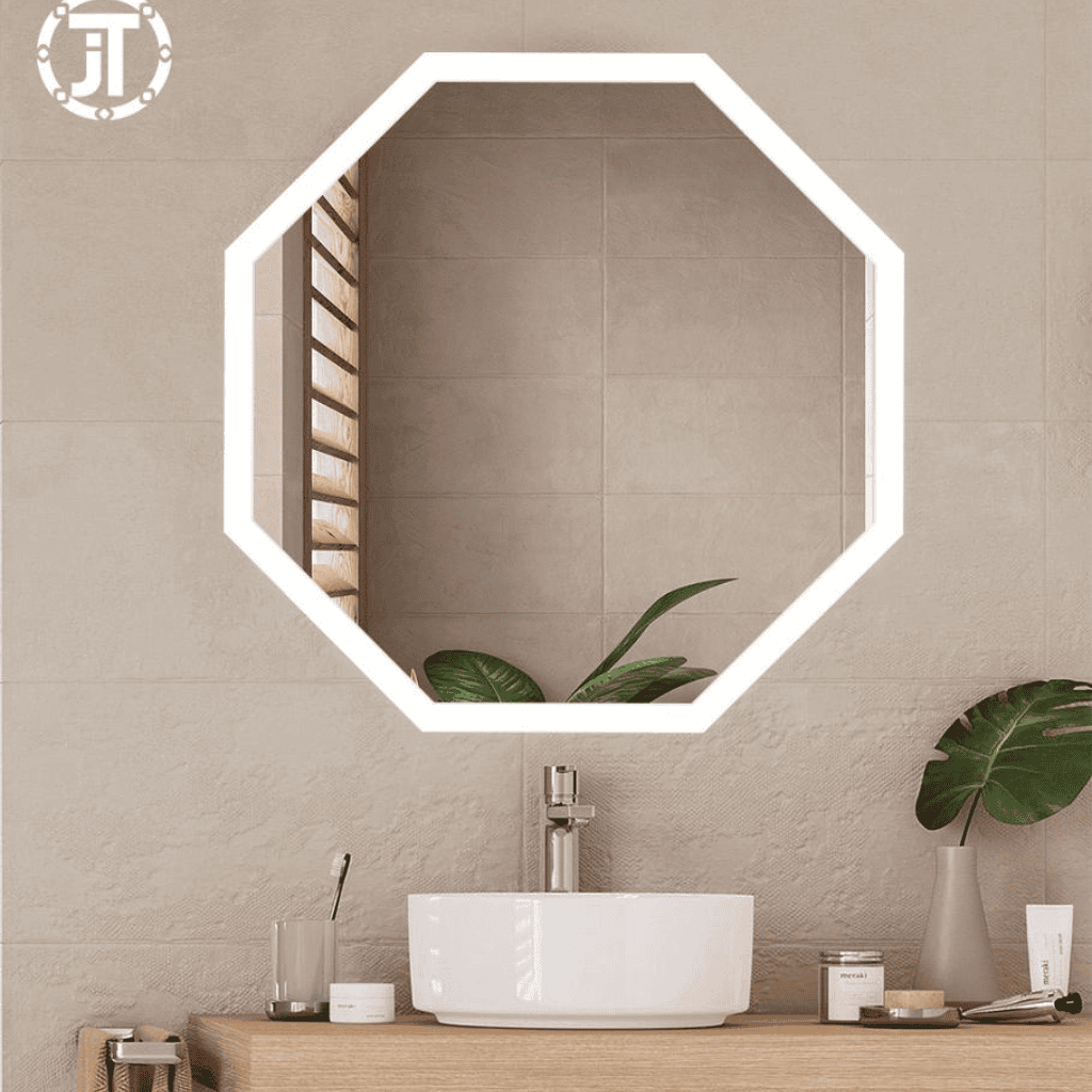frameless Mirror Wall Decorative Bathroom 1