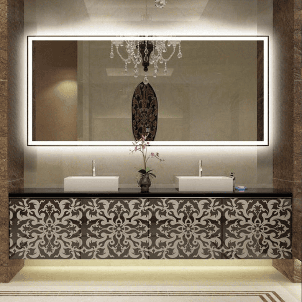 Extra Wide Smart Touch Mirror for Double Vanity 1