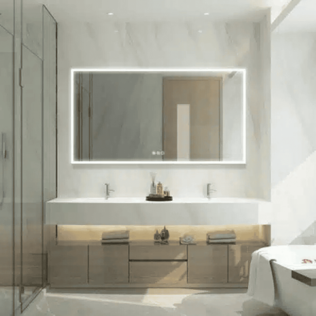Extra Wide Smart Touch Mirror for Double Vanity