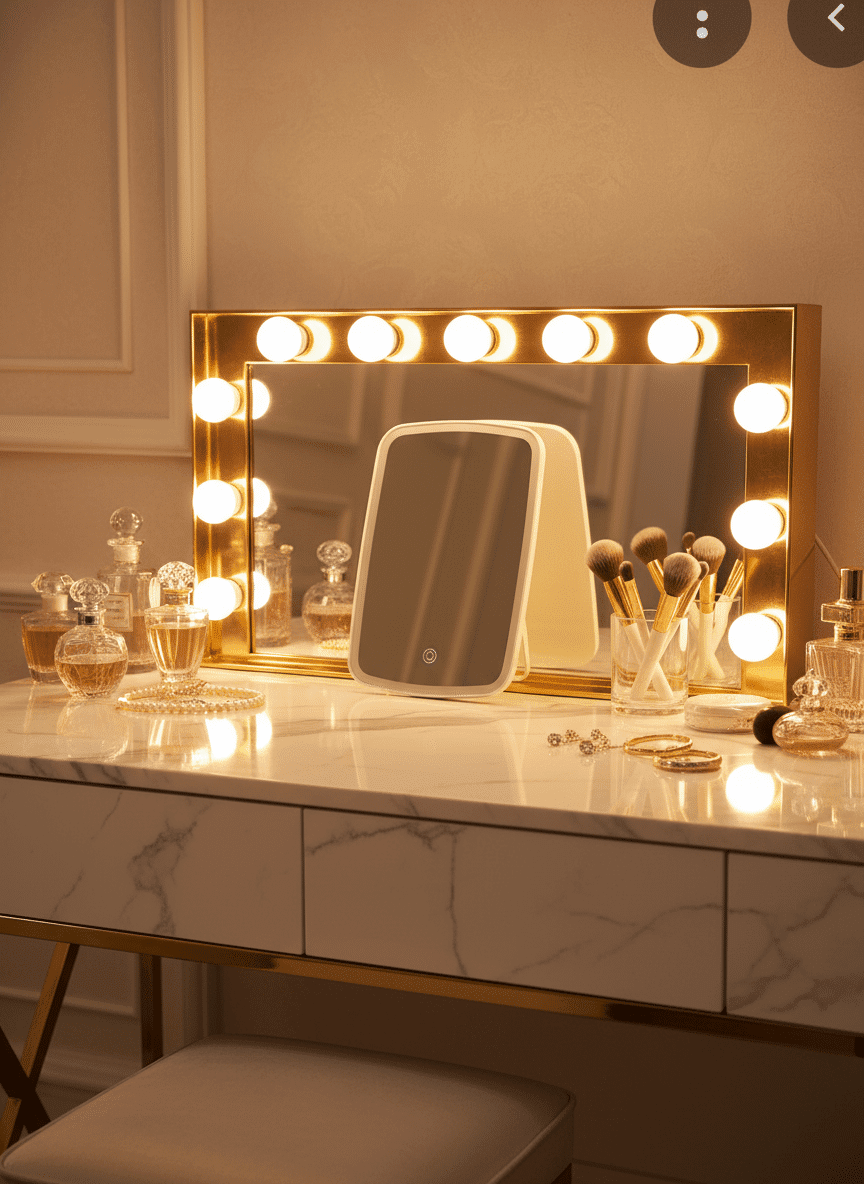 Portable Vanity Mirror with Stand