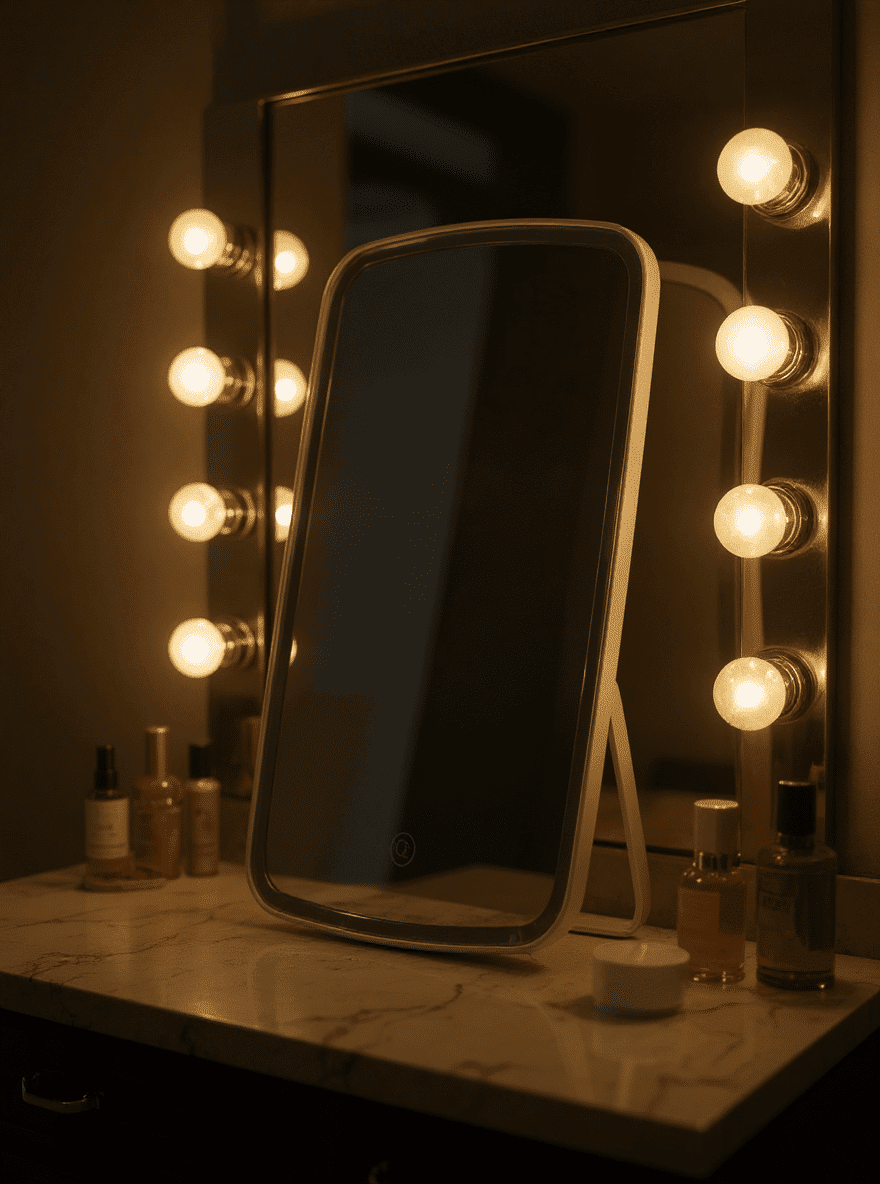 Portable Vanity Mirror with Stand