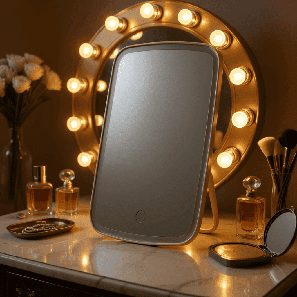 Portable Vanity Mirror with Stand 11