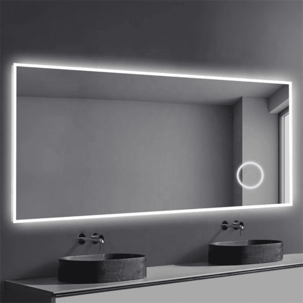 Luxury Hotel Mirror with LED Lighting - Premium Bathroom Mirror for Hospitality 1