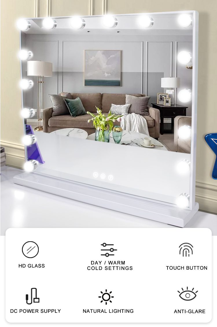 bulb led mirror