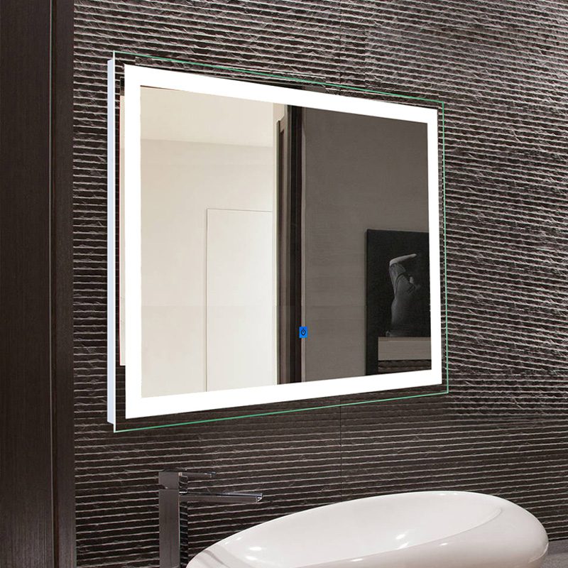 IckesModernContemporaryLightedBathroom VanityMirror
