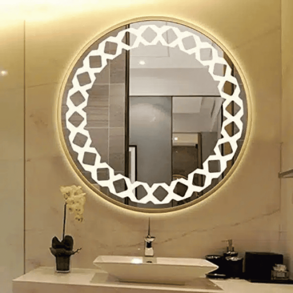 LED Smart Vanity Mirror with Adjustable Lighting & Sleek Touch Control