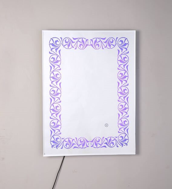 led rectangle wall mirror in blue colour led rectangle wall mirror in blue colour 6dvorr