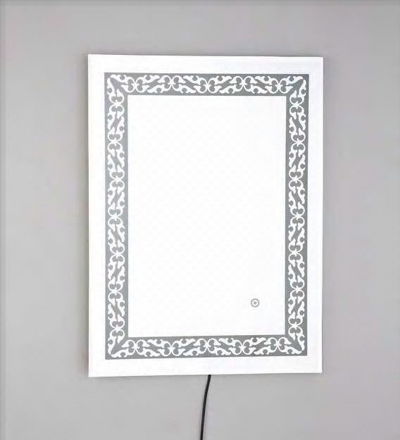 led rectangle wall mirror in blue colour led rectangle wall mirror in blue colour al5ywk