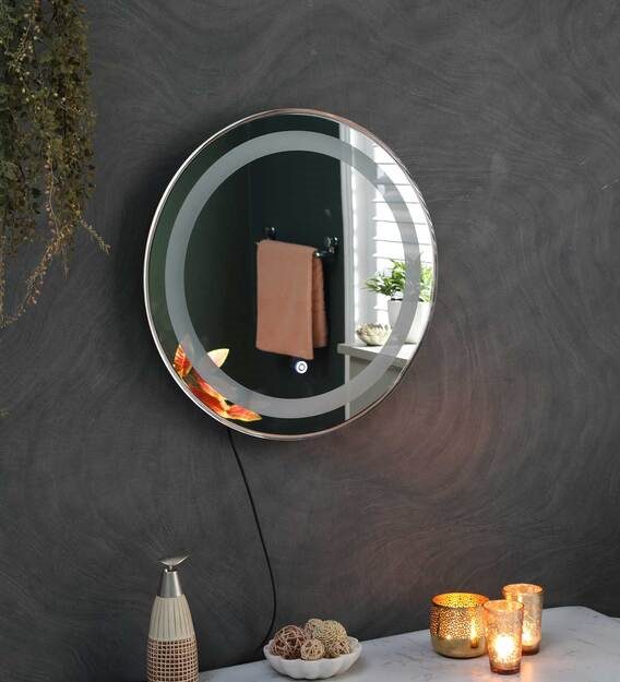 led rectangle wall mirror in white colour led rectangle wall mirror in white colour 1bchvz