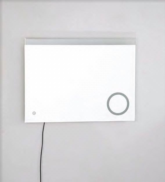 led rectangle wall mirror in white colour led rectangle wall mirror in white colour tnbmjo