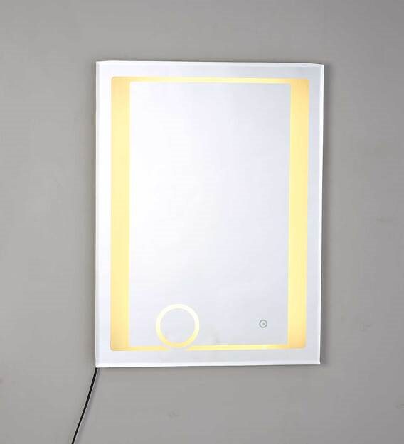 led rectangle wall mirror in white colour led rectangle wall mirror in white colour rzl2vh