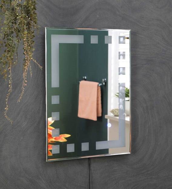 led rectangle wall mirror in white colour led rectangle wall mirror in white colour jw1hyc