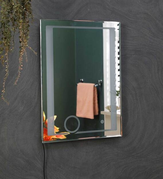 led rectangle wall mirror in white colour led rectangle wall mirror in white colour kgrvfj