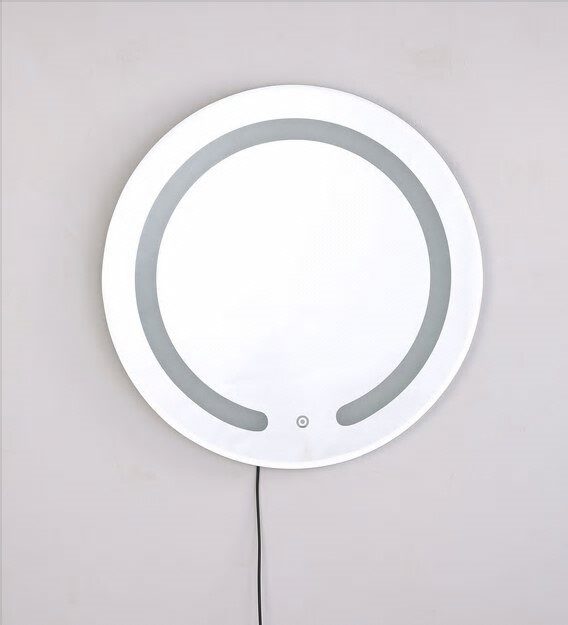 led rectangle wall mirror in white colour led rectangle wall mirror in white colour fkddfn