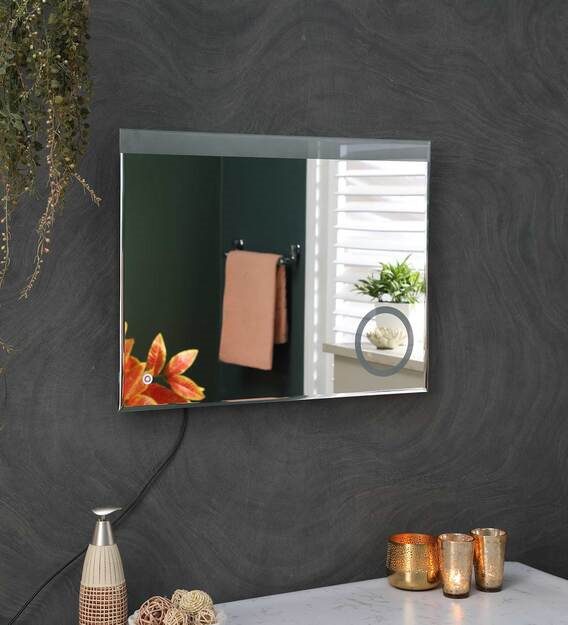 led rectangle wall mirror in white colour led rectangle wall mirror in white colour orqgqd
