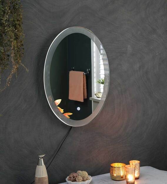 led rectangle wall mirror in white colour led rectangle wall mirror in white colour f5bog9