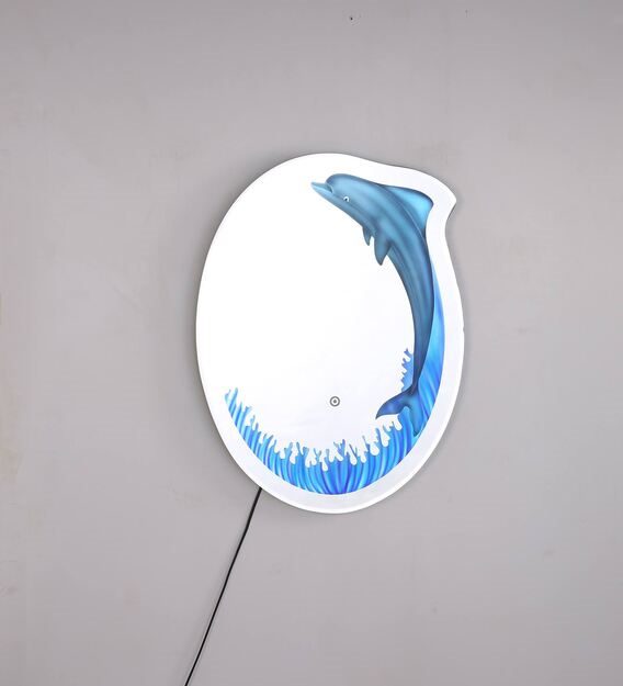 led rectangle wall mirror in white colour led rectangle wall mirror in white colour asa6yc