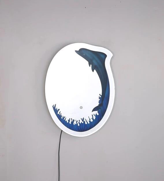 led rectangle wall mirror in white colour led rectangle wall mirror in white colour asa6yc