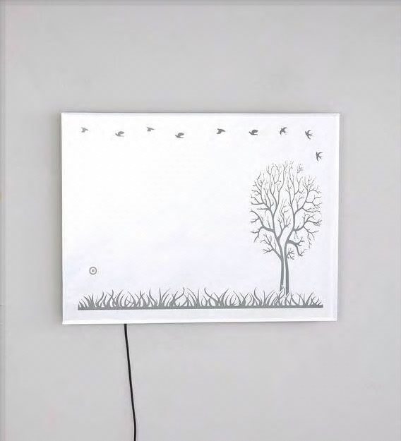 led rectangle wall mirror in white colour led rectangle wall mirror in white colour irem6g