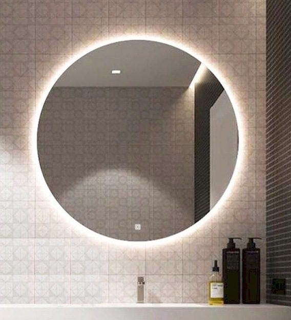Hotel Modern Customized Design Bathroom Anti-fog Backlit Led Bath Vanity Illuminated Led Wall Mirror