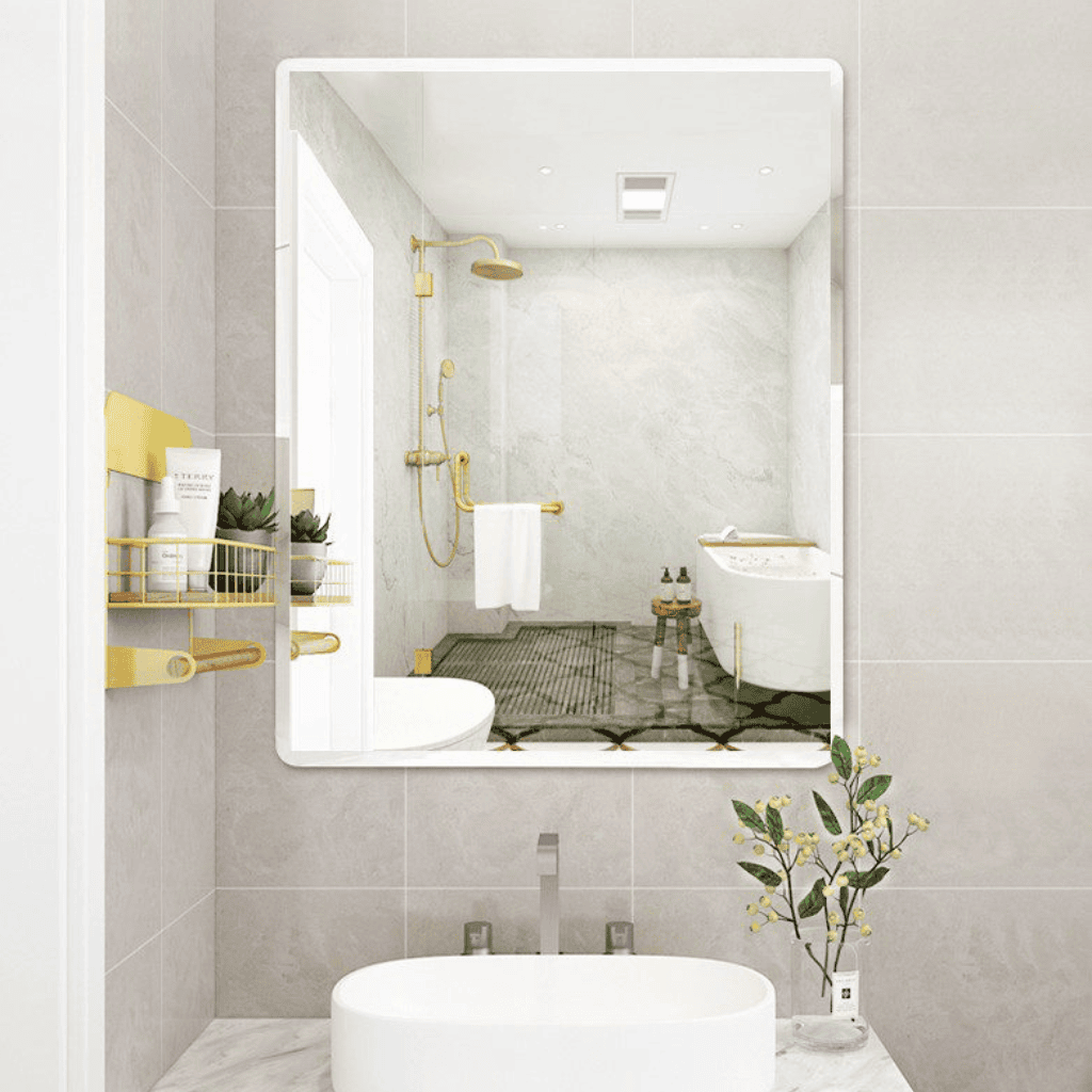 Sleek Minimalist Wall Mirror