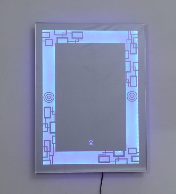 rectangle wall mirror in blue colour rectangle wall mirror in blue colour ghl6ym