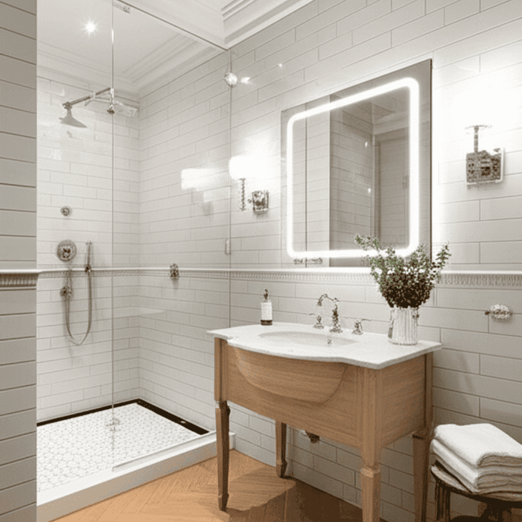 LED Smart Vanity Mirror with Bluetooth & Touch Control 1