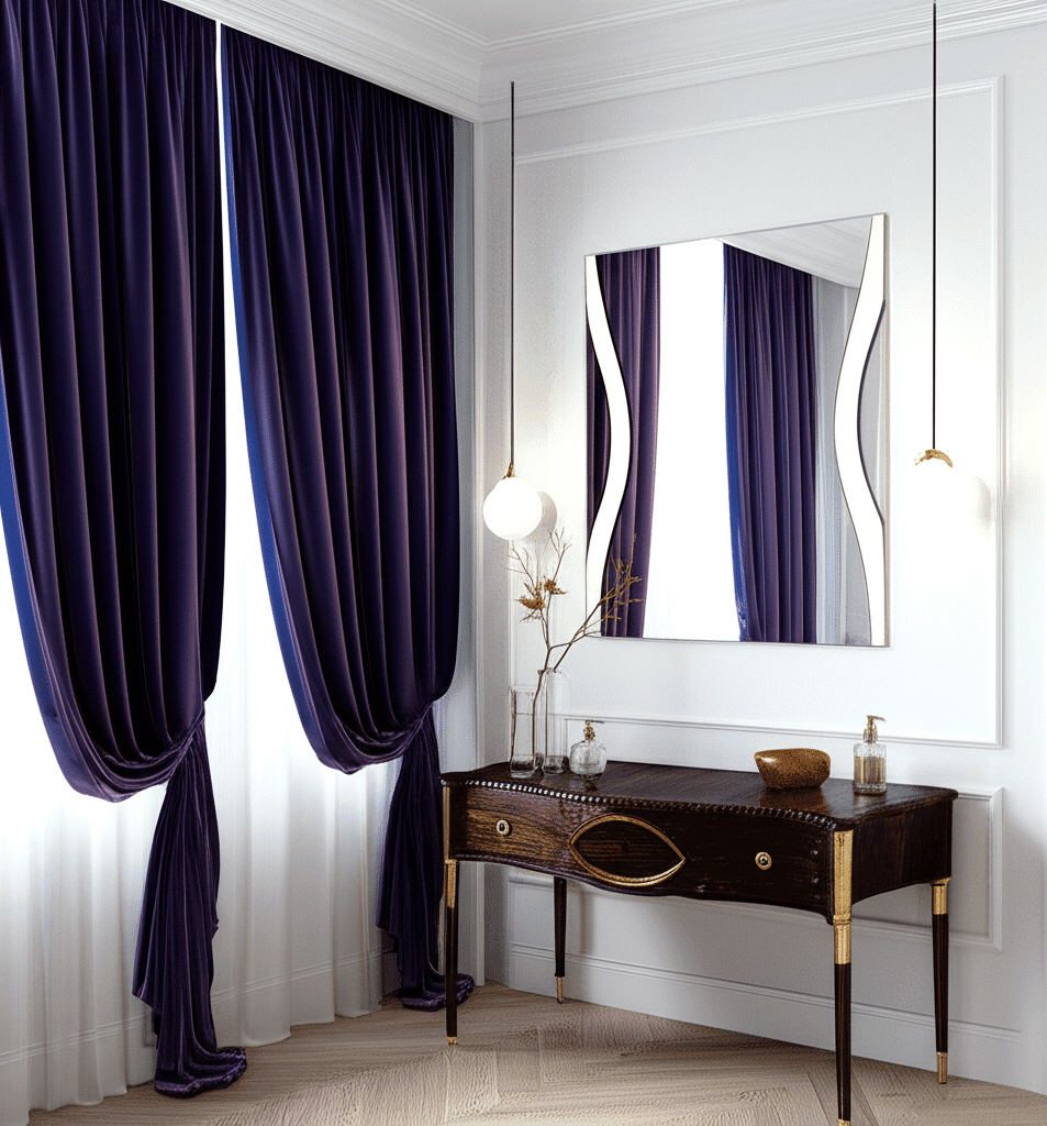 Square LED Mirror with Curved Design and Backlit Edge for Modern Bathrooms 4