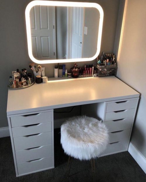 Curvy Rectangle Led Bathroom Mirror2