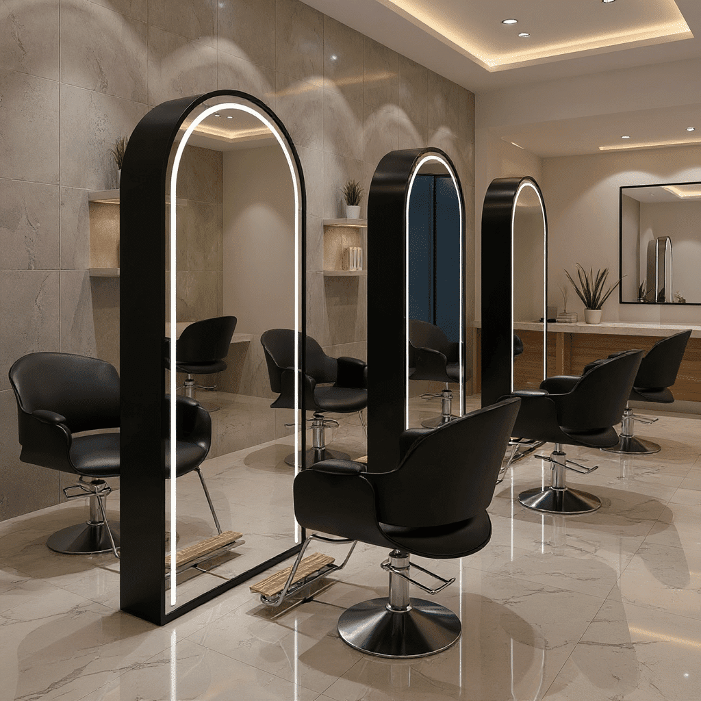 Arched Salon Mirror LED