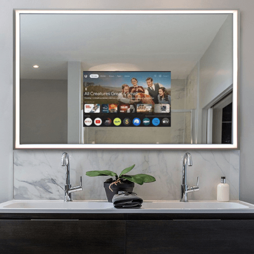 rectangles led mirror
