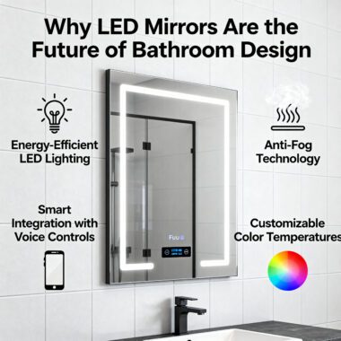 The New Era of Smart LED Mirror Designs for Modern Bathrooms