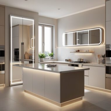 7 Reasons to Add an LED Mirror to Your Kitchen