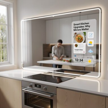 How LED Mirrors Can Enhance Your Kitchen Design