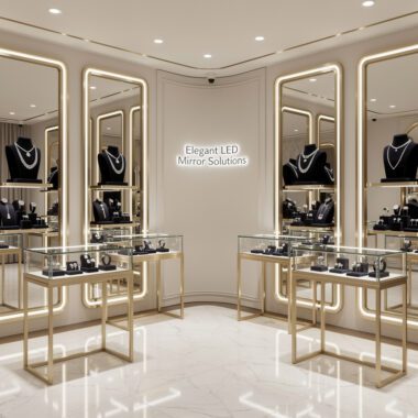 The Benefits of LED Mirrors in Beauty Salons