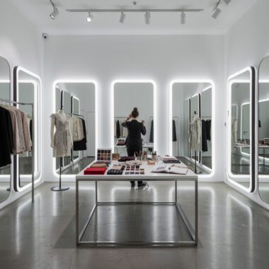 Transforming Shopping Mall Interiors with LED Mirrors