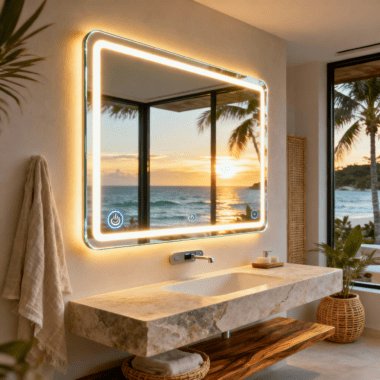 Smart Bathroom Mirrors with Android Technology