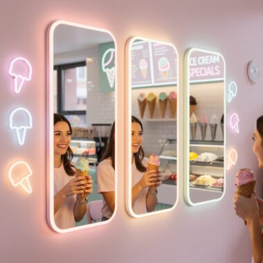 Smart Bathroom Mirrors with Android Technology