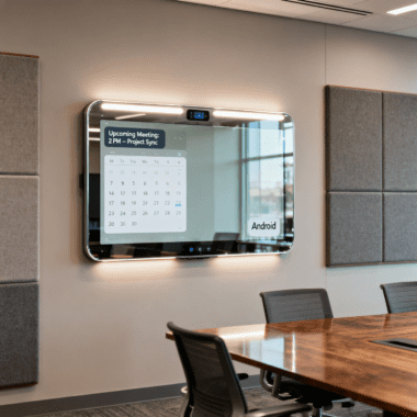 Smart Bathroom Mirrors with Android Technology