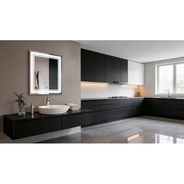 Premium LED Mirror for Urban Interior Styling
