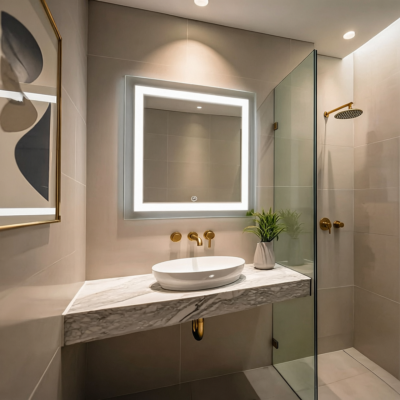 Premium LED Mirror India – High-Quality Lighted Mirror for Bathrooms 1