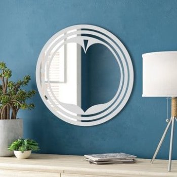 DiscLeaf RoundFrostedMirrorFrameless01 360x