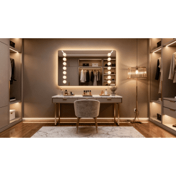 Professional Makeup Mirror with LED Lighting