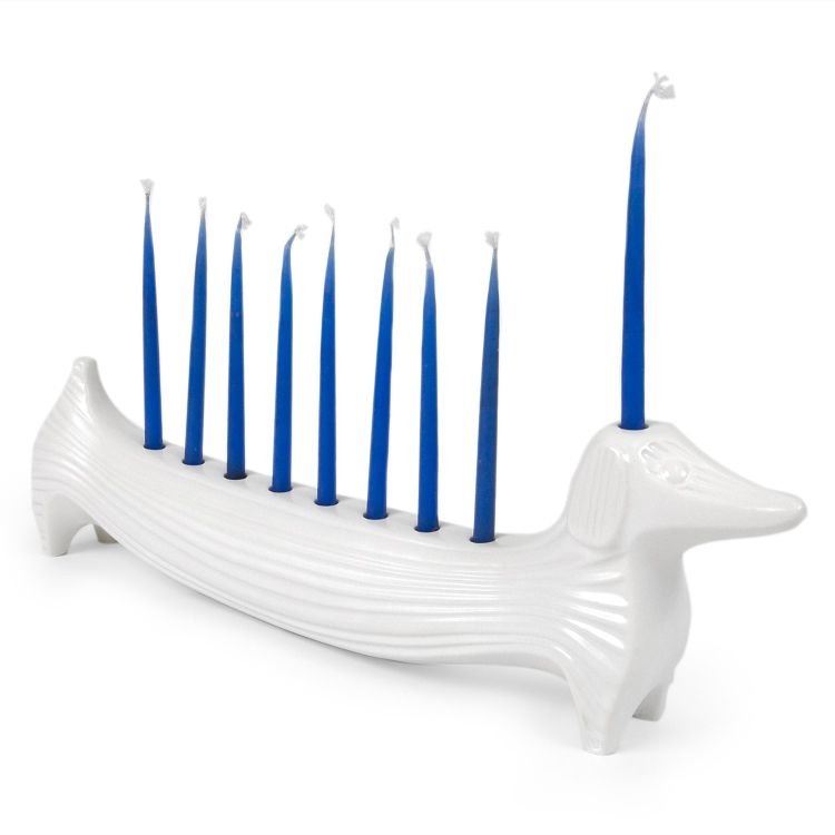 Dachshund Menorah.