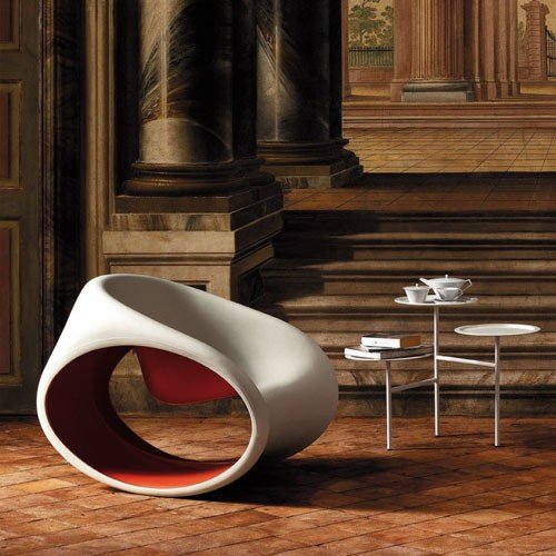 modern and contemporary rocking chair.