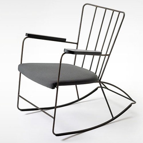 modern rocking chair.